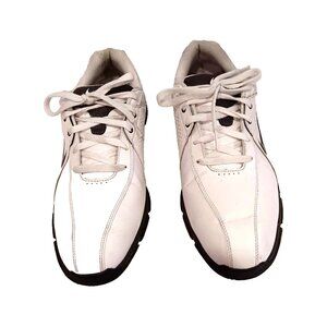 Nick Soft Spike Golf Shoes Mens Size 11 White Leather